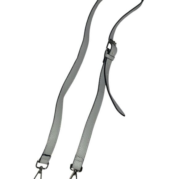 🛍 Steve Madden Gray Tote Bag with Floral Scarf Seasonal bag - Picture 10 of 11